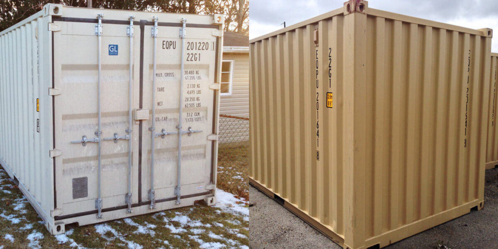 20 Feet New Containers Canada weatherproof containers