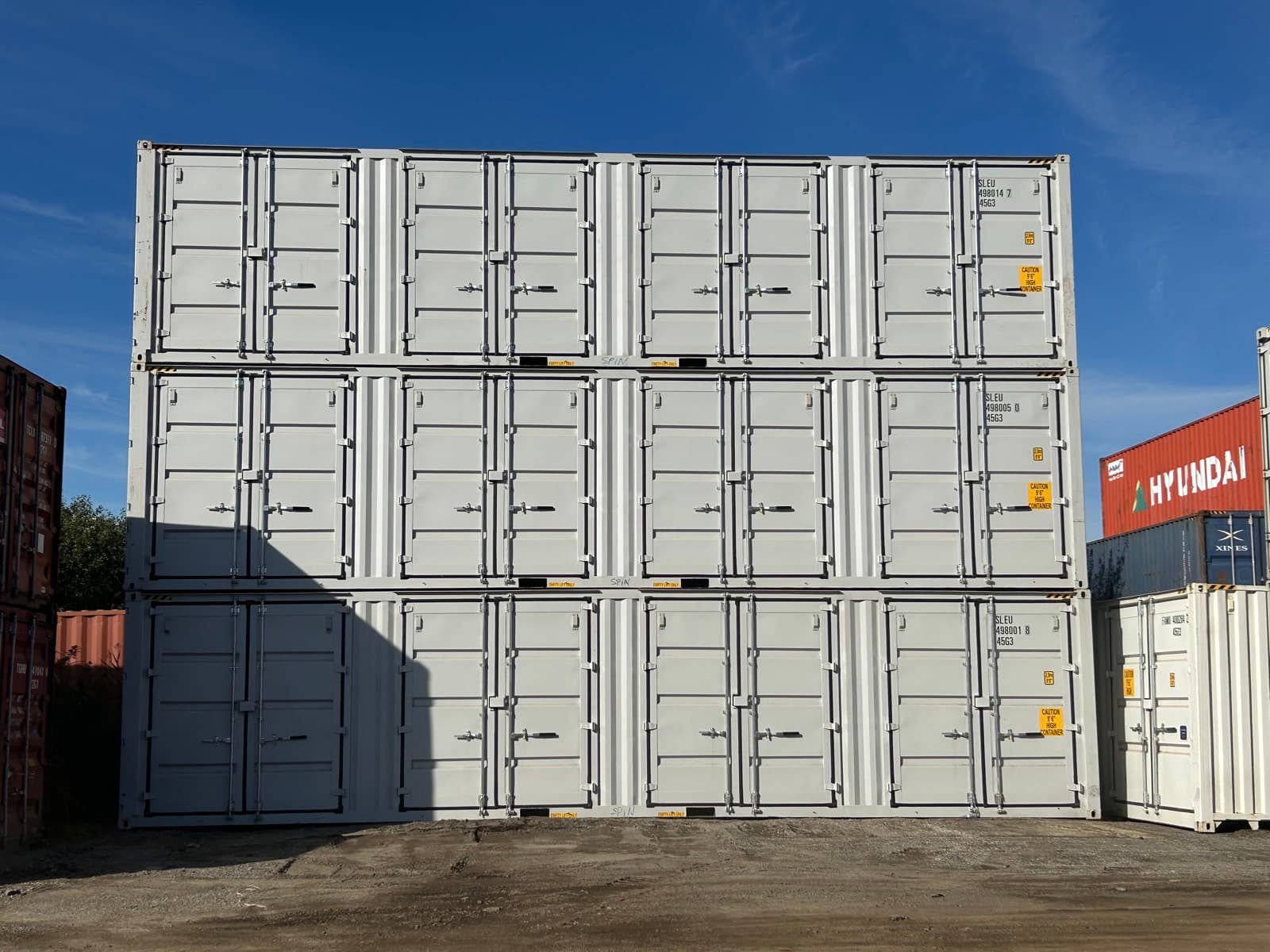 40ft High Cube SD4 (4 Side Doors) – New